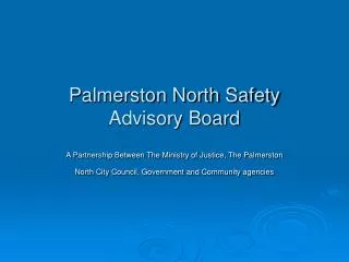 Palmerston North Safety Advisory Board