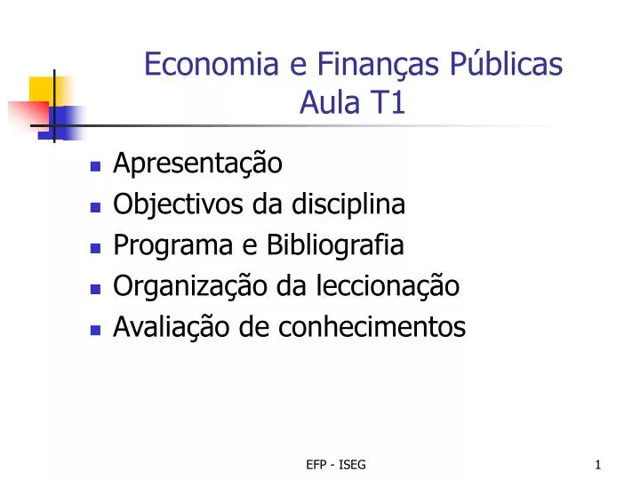 economia e finan as p blicas aula t1