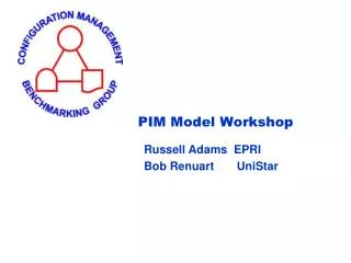 PIM Model Workshop