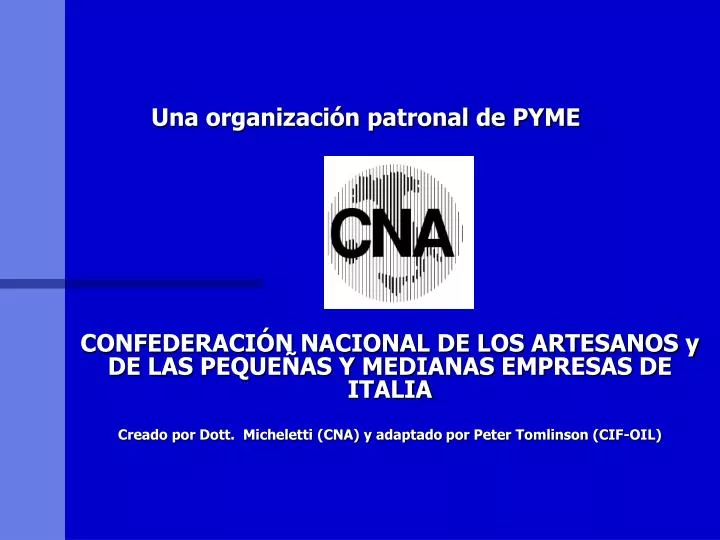 una organizaci n patronal de pyme