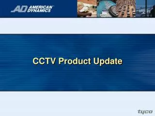 cctv product update