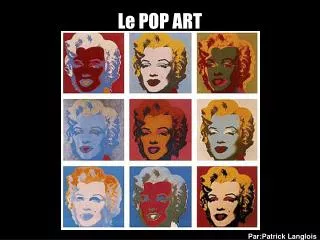 le pop art