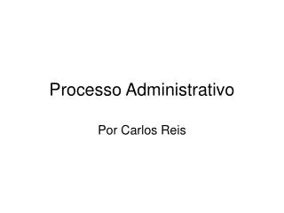 processo administrativo