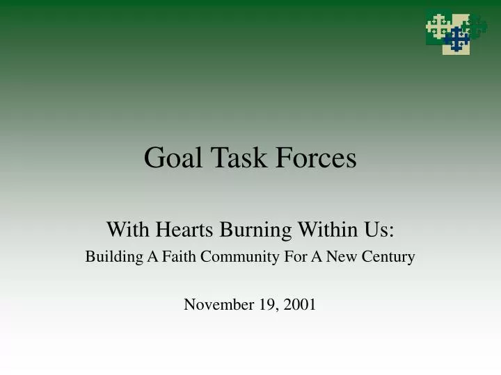 goal task forces
