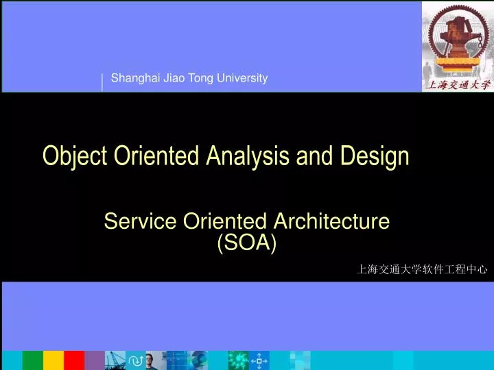 object oriented analysis and design