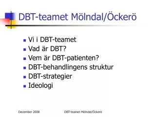 dbt teamet m lndal cker