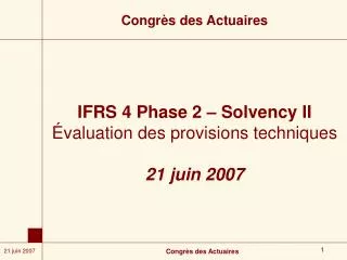congr s des actuaires