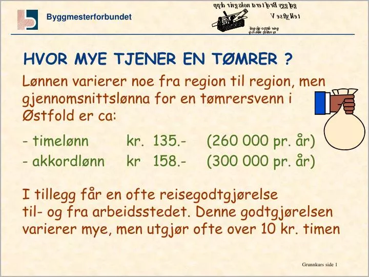 hvor mye tjener en t mrer