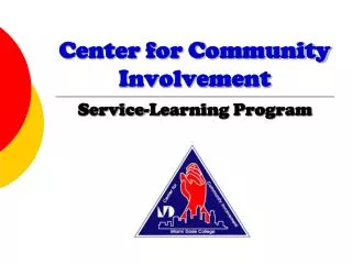 Center for Community Involvement