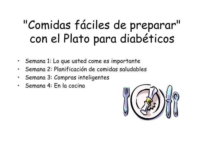 comidas f ciles de preparar con el plato para diab ticos