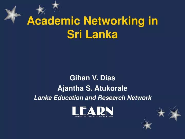 academic networking in sri lanka