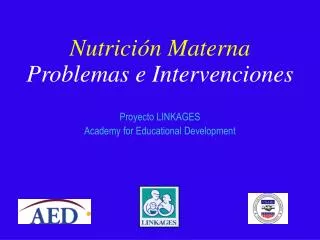 nutrici n materna problemas e intervenciones