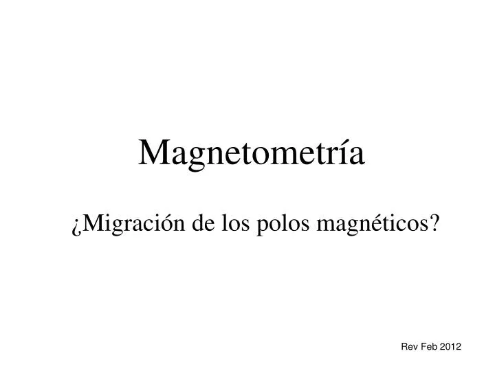 magnetometr a