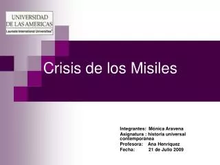 Crisis de los Misiles