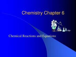 Chemistry Chapter 6