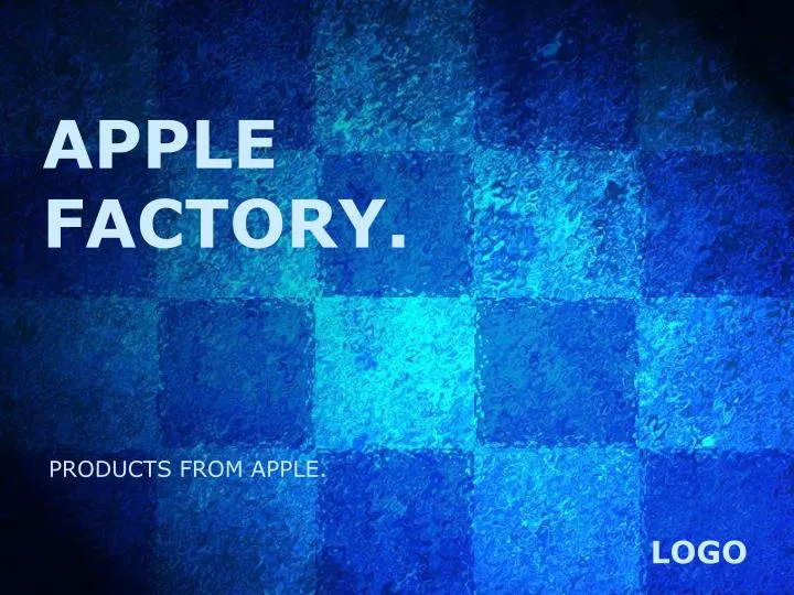apple factory