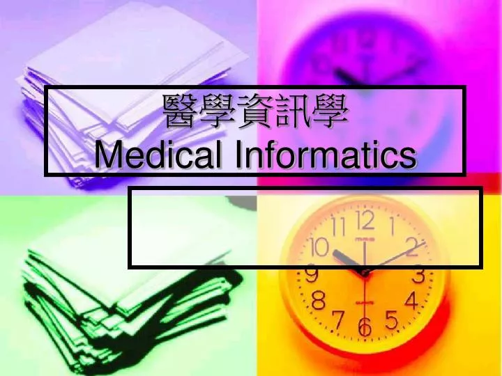 medical informatics