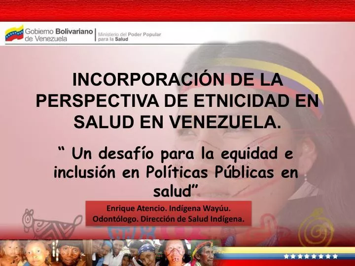 incorporaci n de la perspectiva de etnicidad en salud en venezuela
