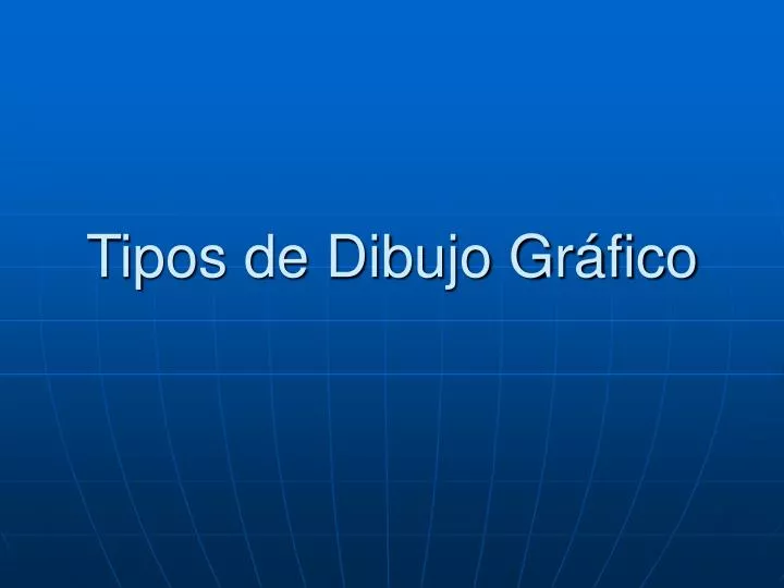 tipos de dibujo gr fico