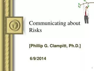 Communicating about Risks