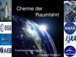 Chemie der Raumfahrt - slide 1