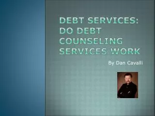 Do Debt Counseling Services Work?
