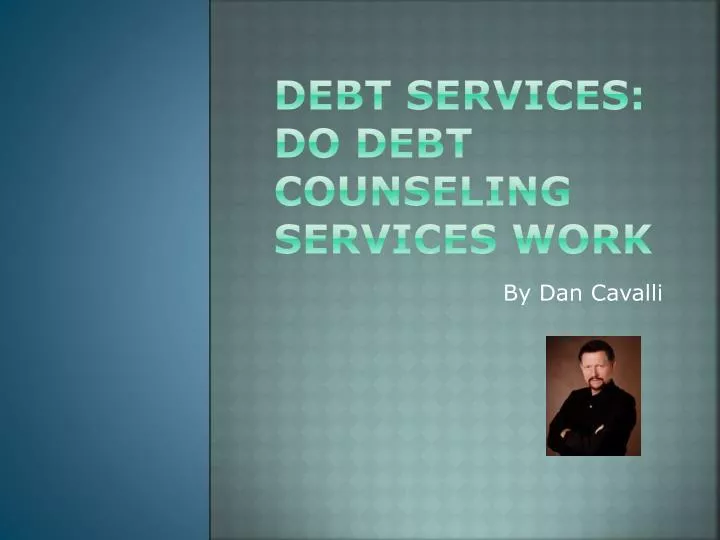 debt services do debt counseling s ervices work