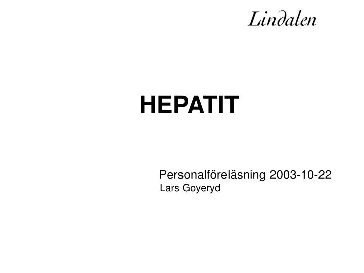 hepatit