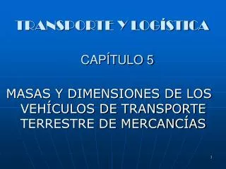 transporte y log stica