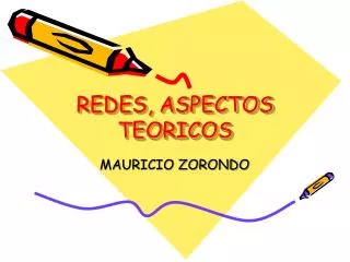 REDES, ASPECTOS TEORICOS
