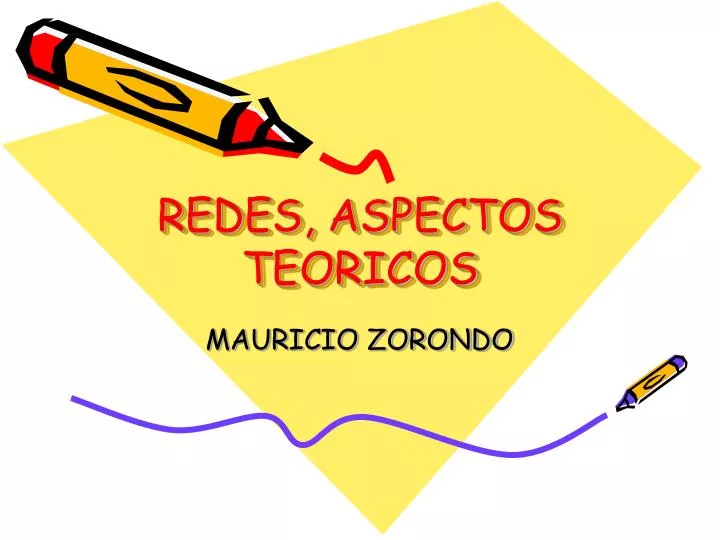 redes aspectos teoricos