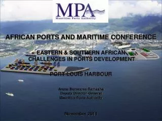 AFRICAN PORTS AND MARITIME CONFERENCE