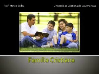 Familia Cristiana