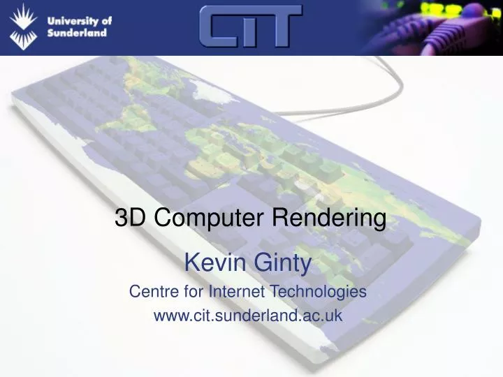 3d computer rendering