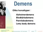 PPT - Parkinson Och Demens PowerPoint Presentation, Free Download - ID ...