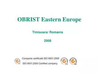OBRIST Eastern Europe