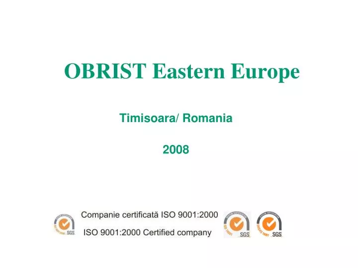 obrist eastern europe