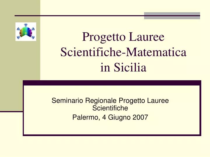 progetto lauree scientifiche matematica in sicilia