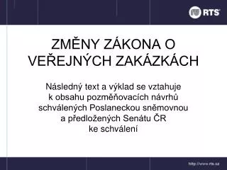 zm ny z kona o ve ejn ch zak zk ch