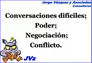 conversaciones dif ciles poder negociaci n conflicto