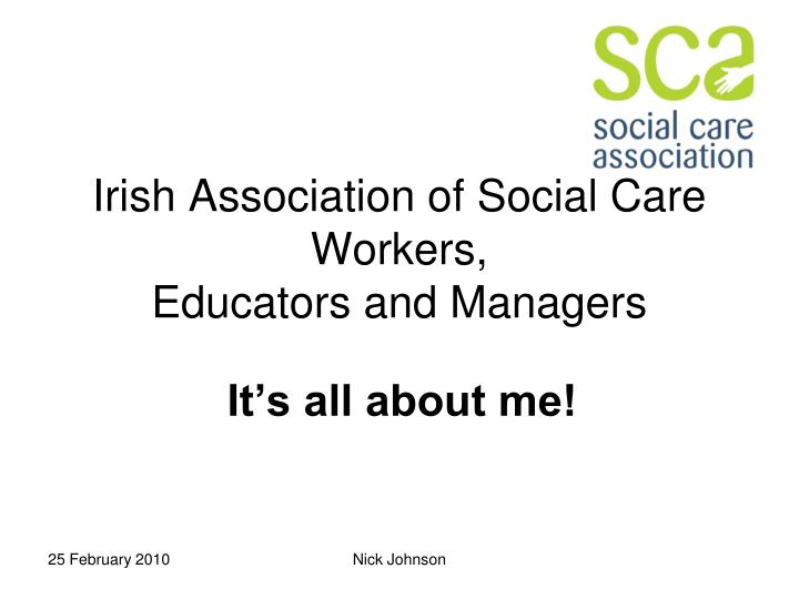 irish association of social care workers educators and managers