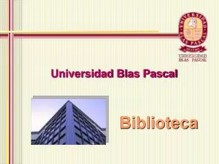 Universidad Blas Pascal