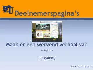 verzorgd door ton barning