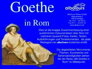 Goethe in Rom