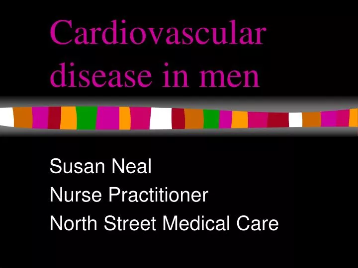 cardiovascular disease in men