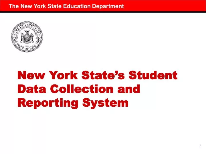 new york state s student data collection and reporting system
