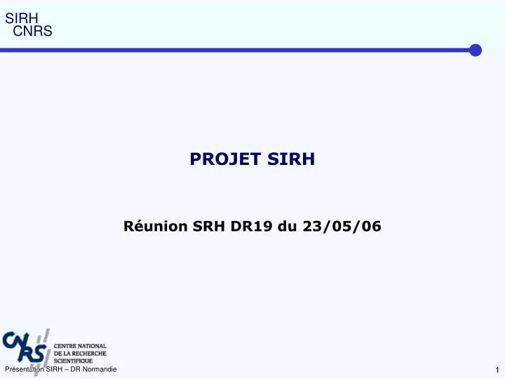 projet sirh