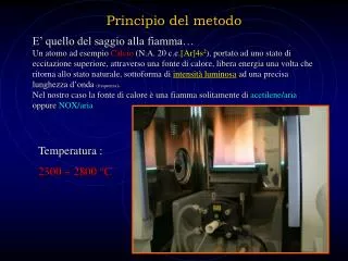principio del metodo
