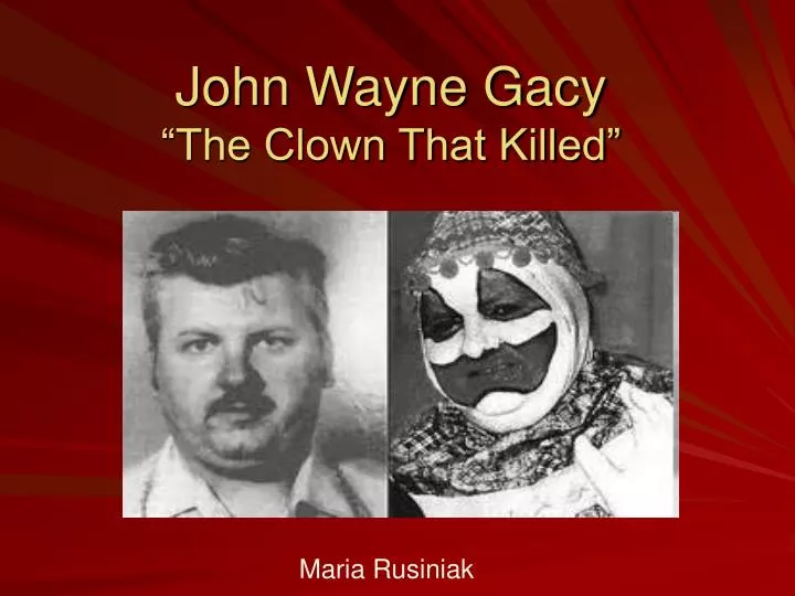 john wayne gacy the clown that killed