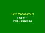 Farm Management - slide 1